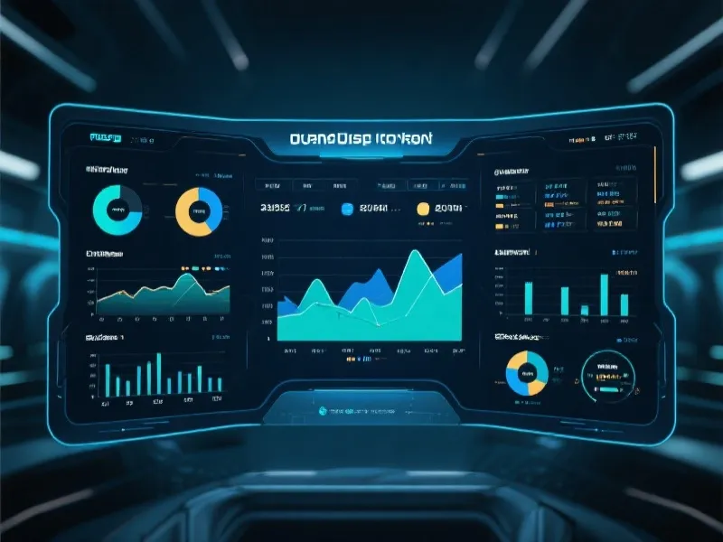 智能分析面板示意图